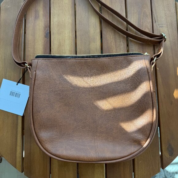 Bytavi Brown Pagna Crossbody - Picture 1 of 4